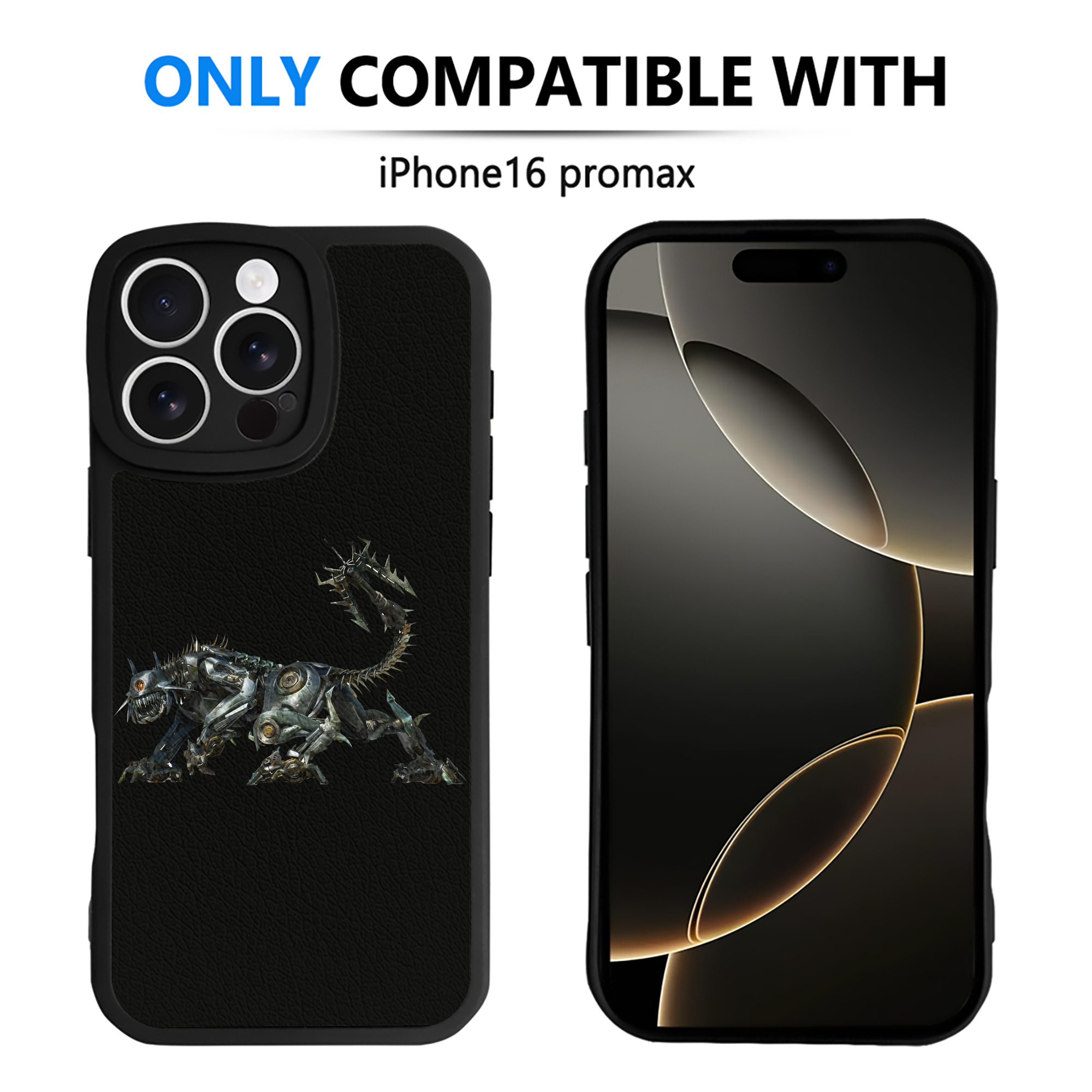（画像用） Transformers トランスフォーマー 【iPhone 16シリーズ対応】シリコンスマホケース（レザー調） 材質：シリコン
